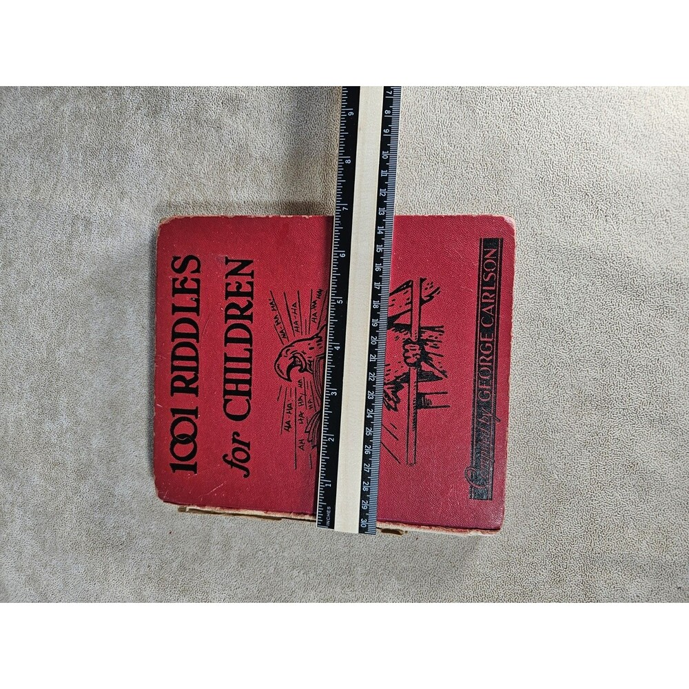 1001 Riddles For Children Compiled By George Carlson Copyright 1949 Platt & Munk - Picture 14 of 14